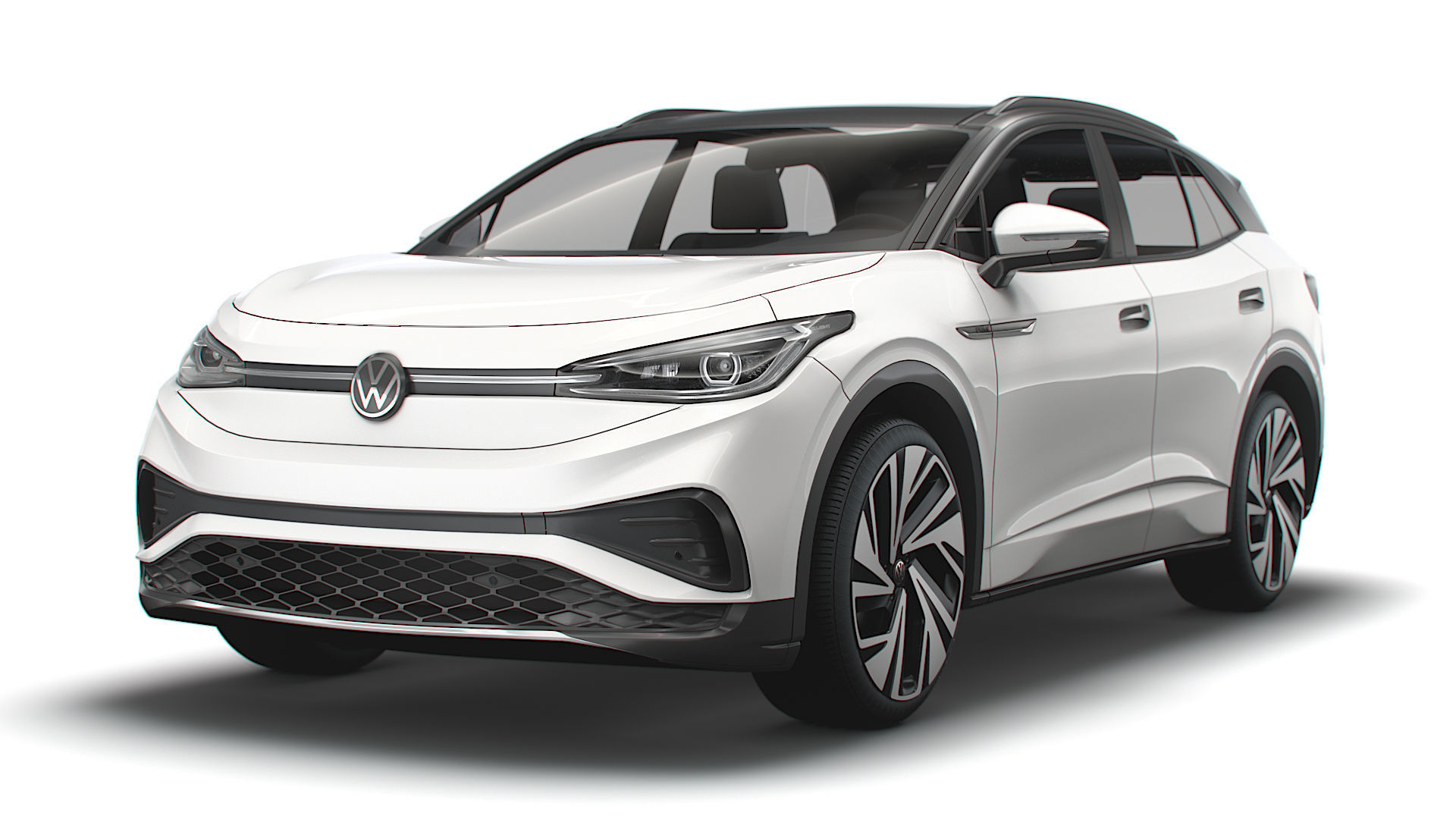 VW ID4 1st China 2021 3D model_8