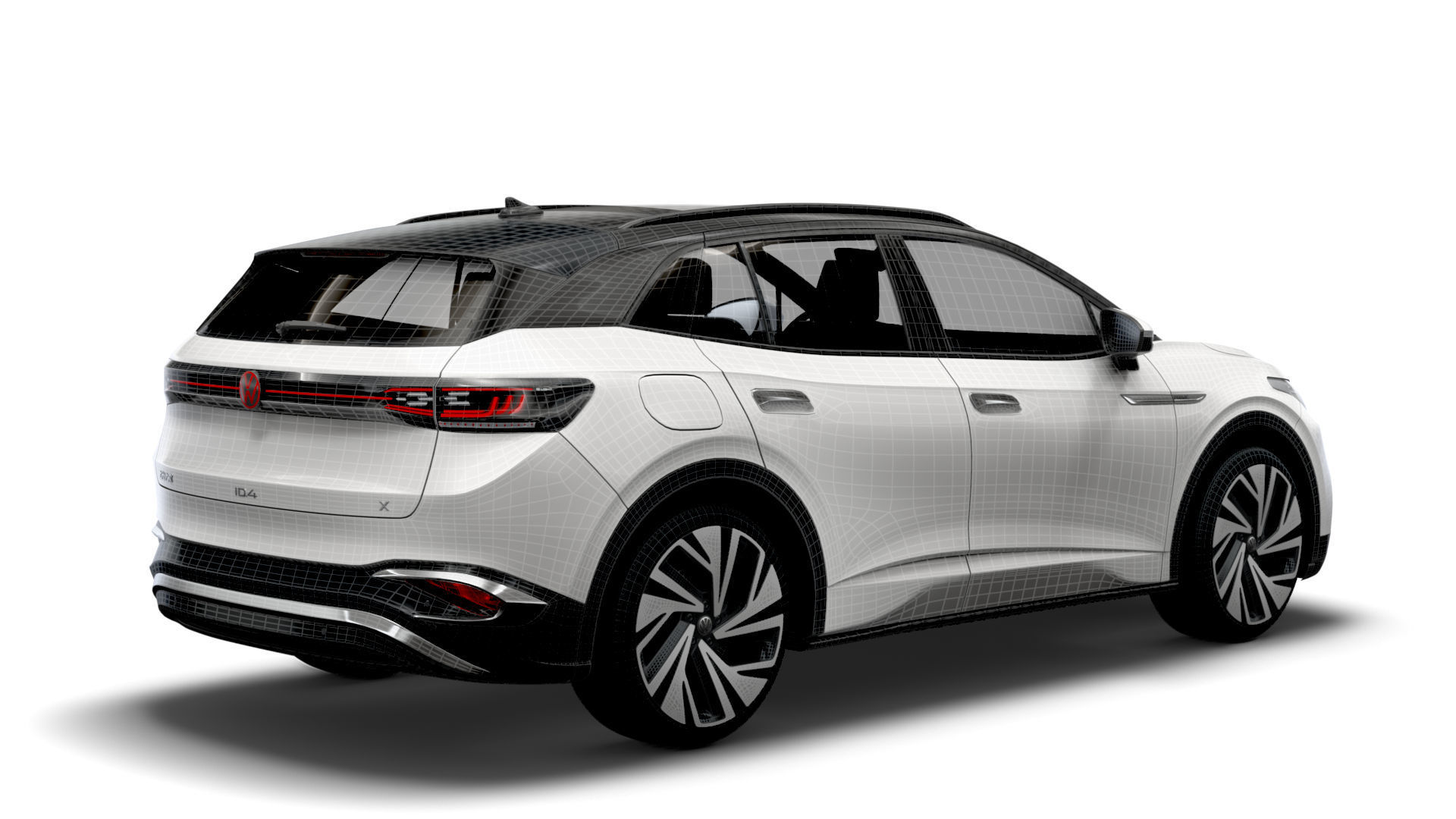 VW ID4 1st China 2021 3D model_14