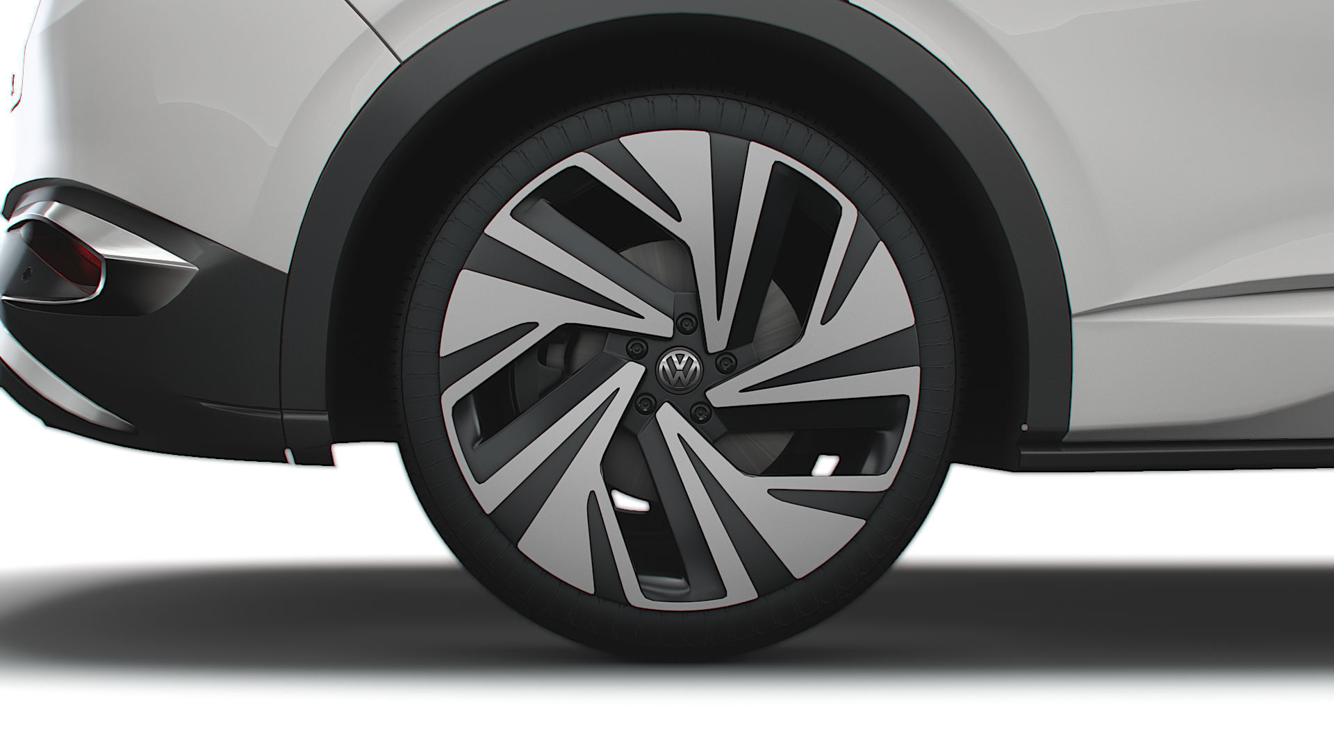 VW ID4 1st China 2021 3D model_9