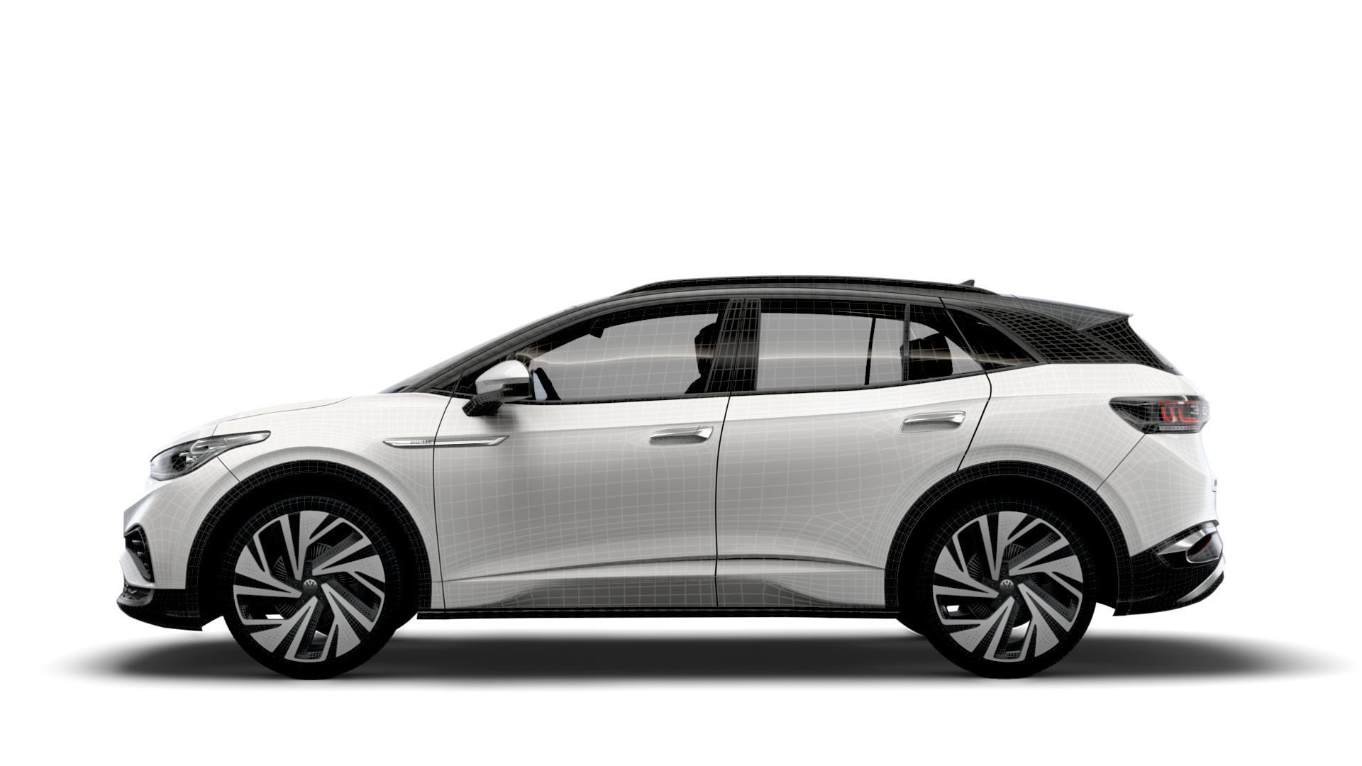 VW ID4 1st China 2021 3D model_16