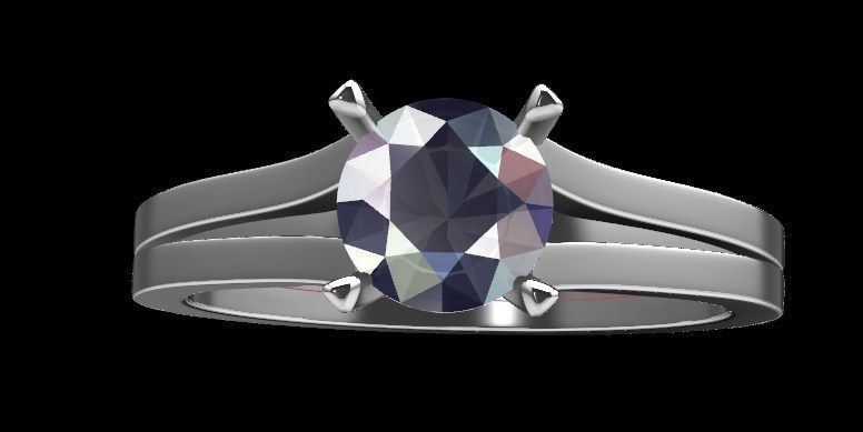 Ring iz58 3D print model_12