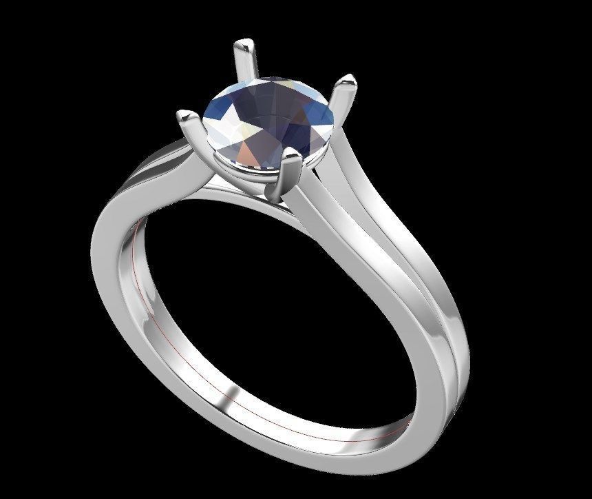 Ring iz58 3D print model_13