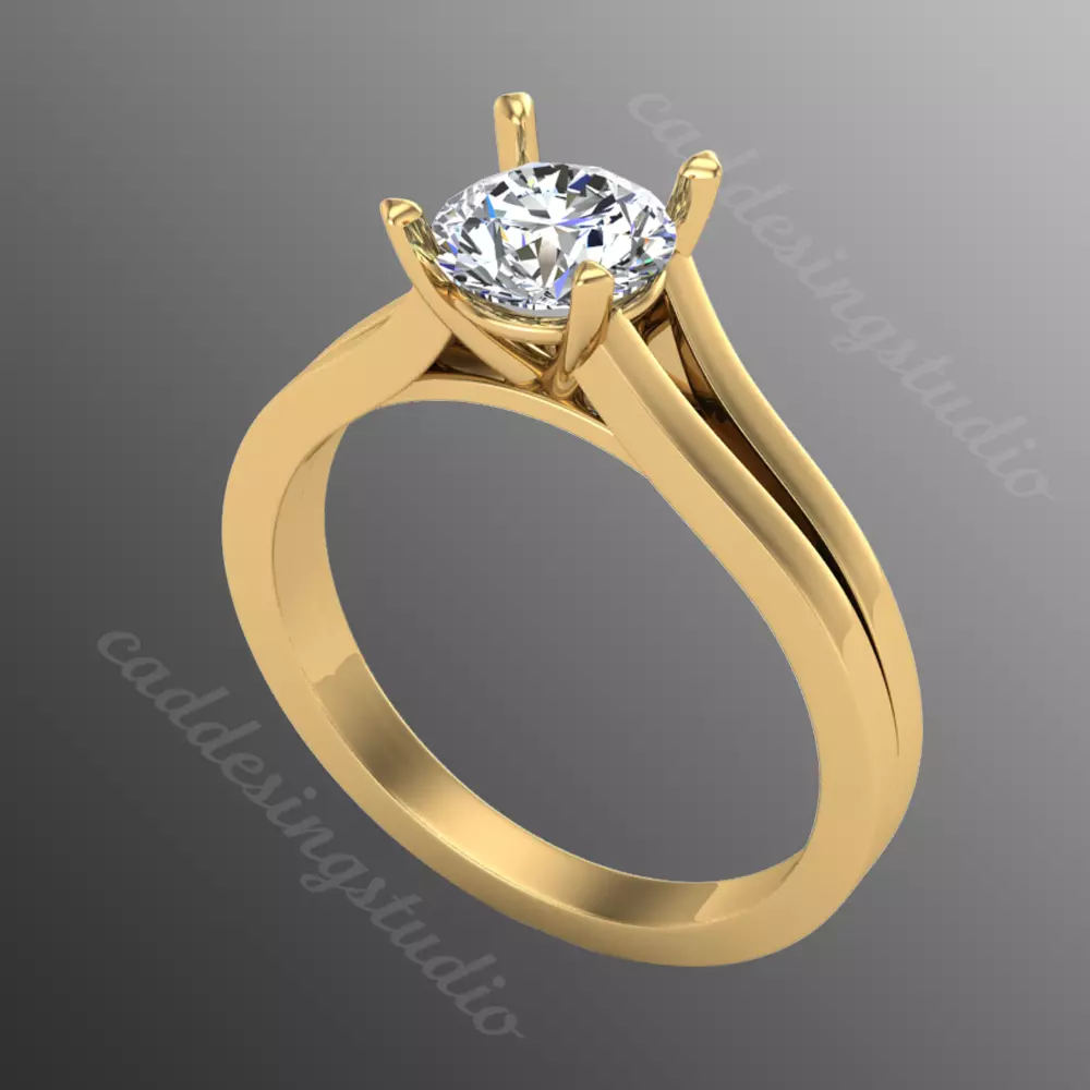 Ring iz58 3D print model_0