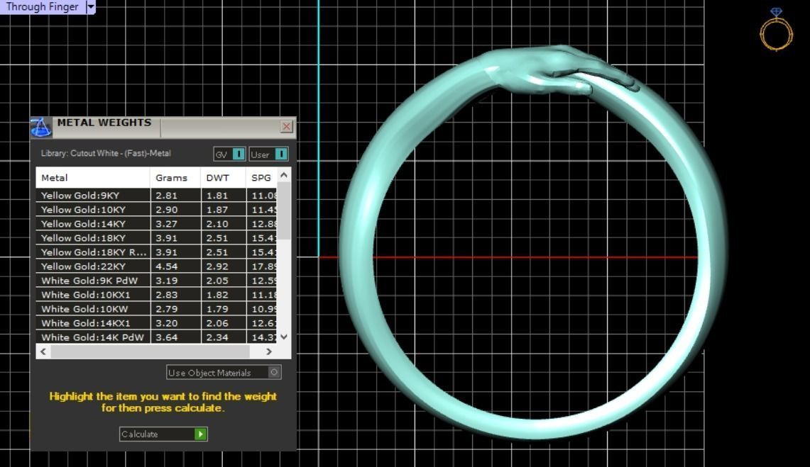 hug ring 3D print model_5