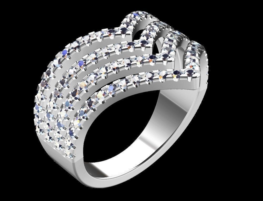 Ring iz60 3D print model_10