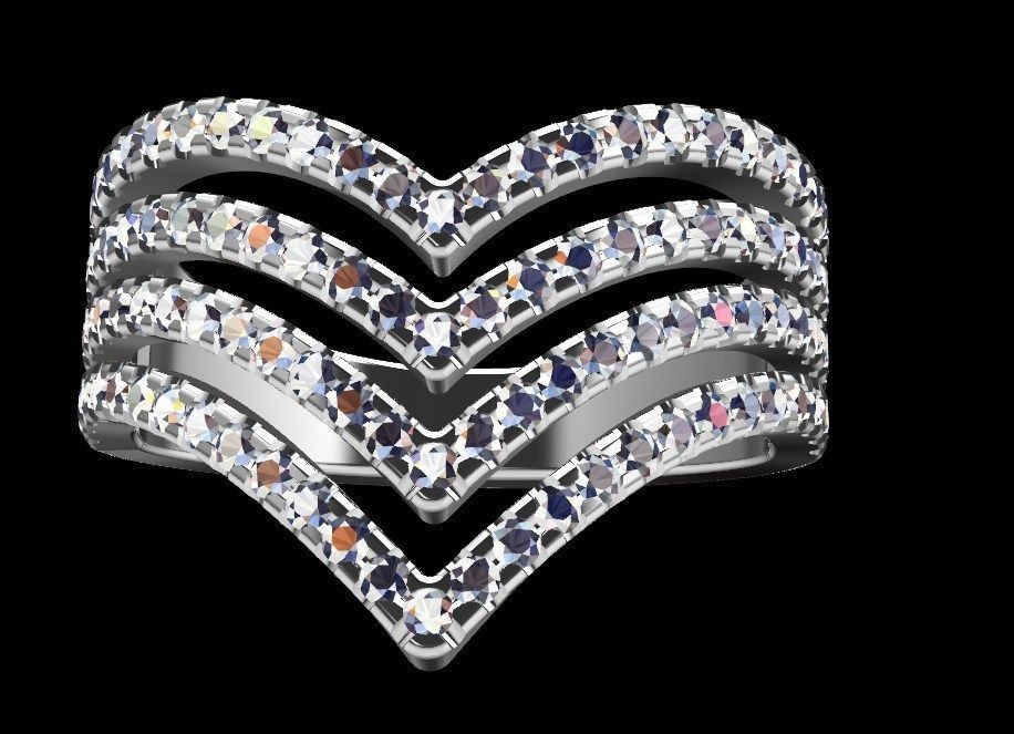 Ring iz60 3D print model_11