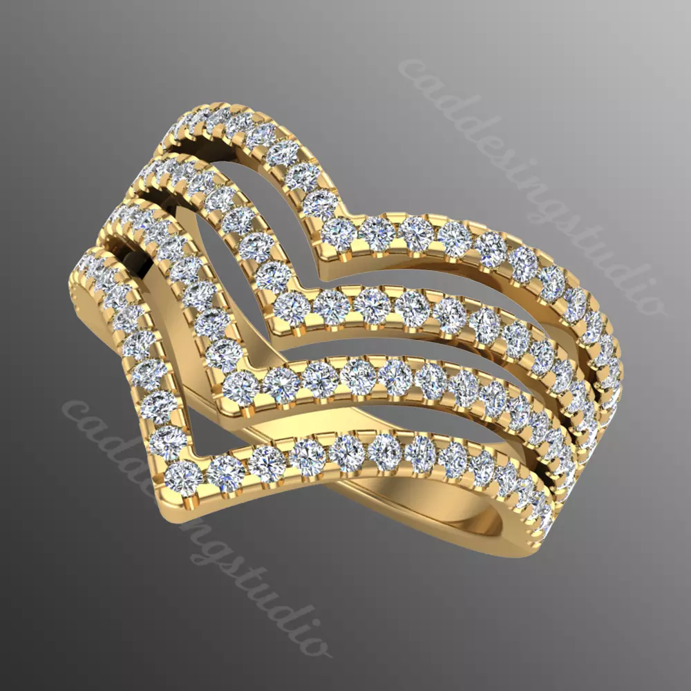 Ring iz60 3D print model_0