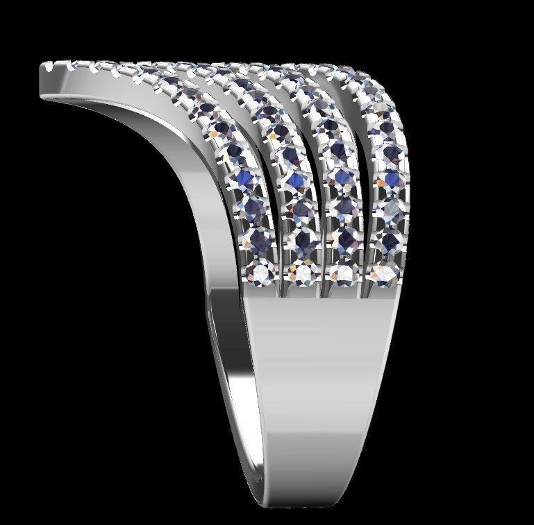 Ring iz60 3D print model_12