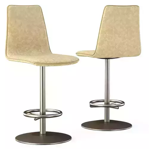 Scarlett wooden rattan bar stool SR21 