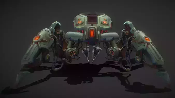 Sci Fi vehicle Spider