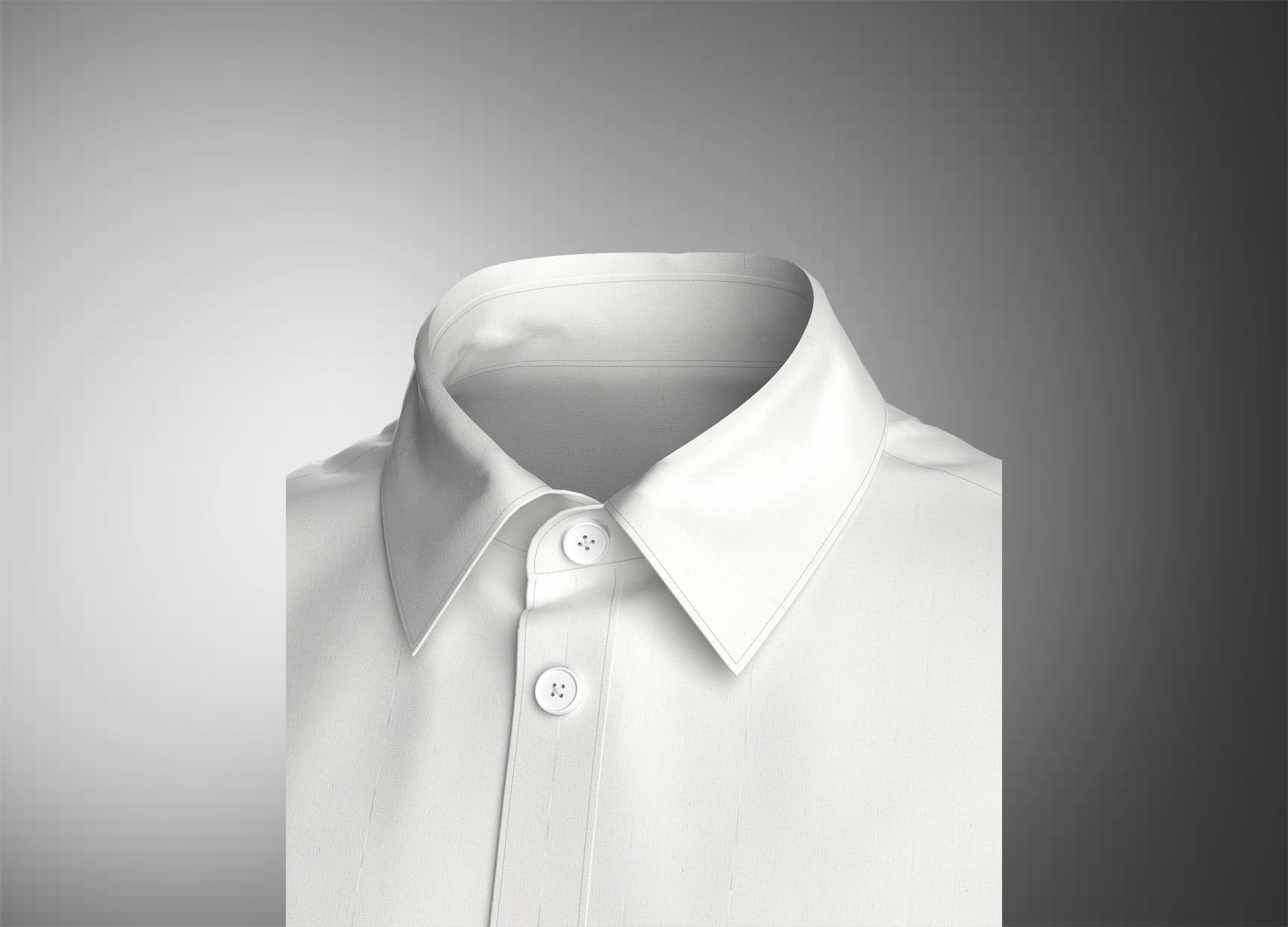 Shirt short sleeve 3D model_3