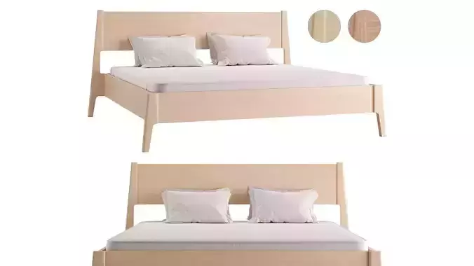 Moon Fry Bed King by Chris Salomone