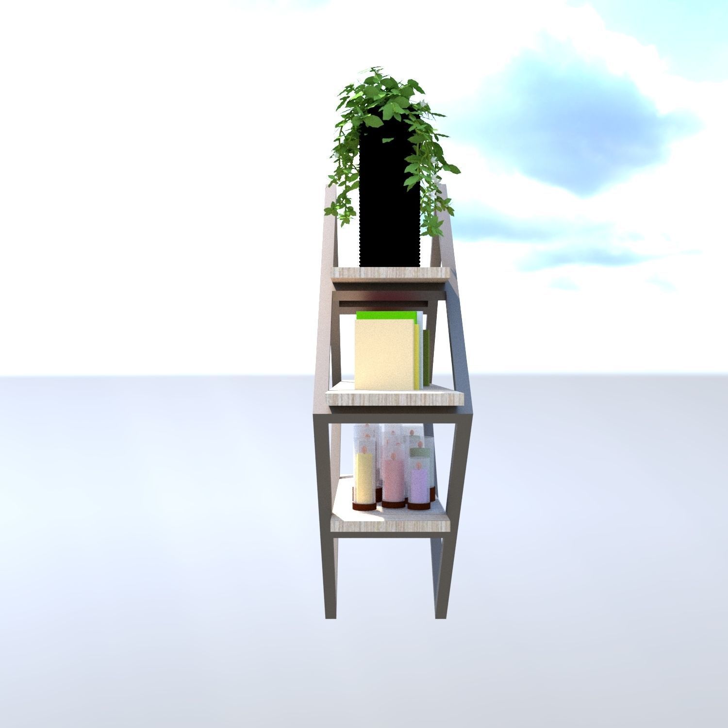 Diamond Rack 3D model_2