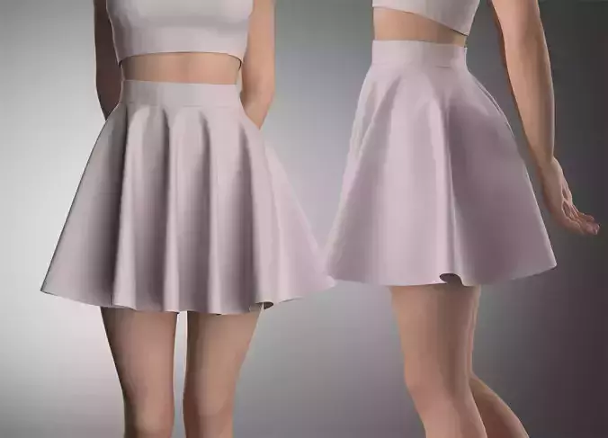 skirt 3D model