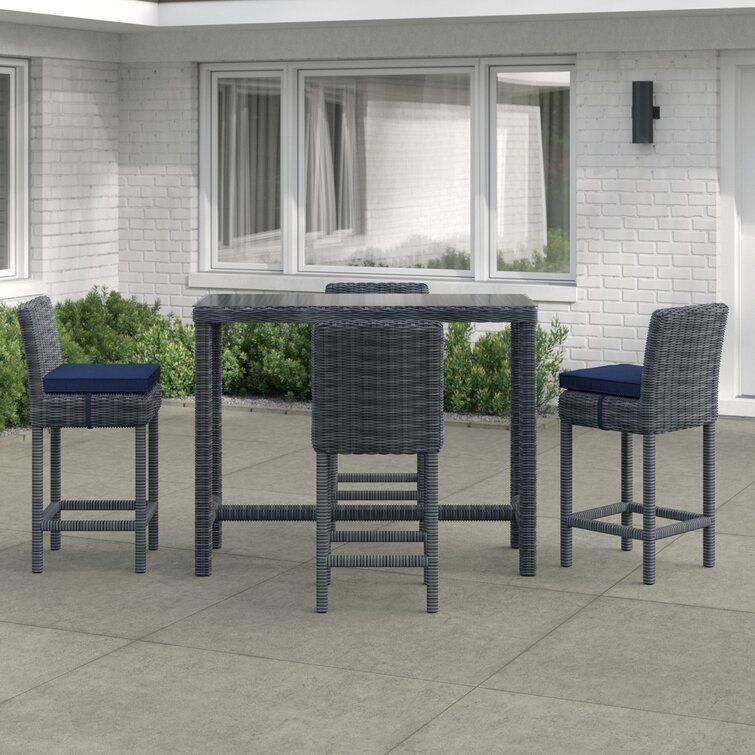 Keiran Long Bar Height Dining Set  3D model_8