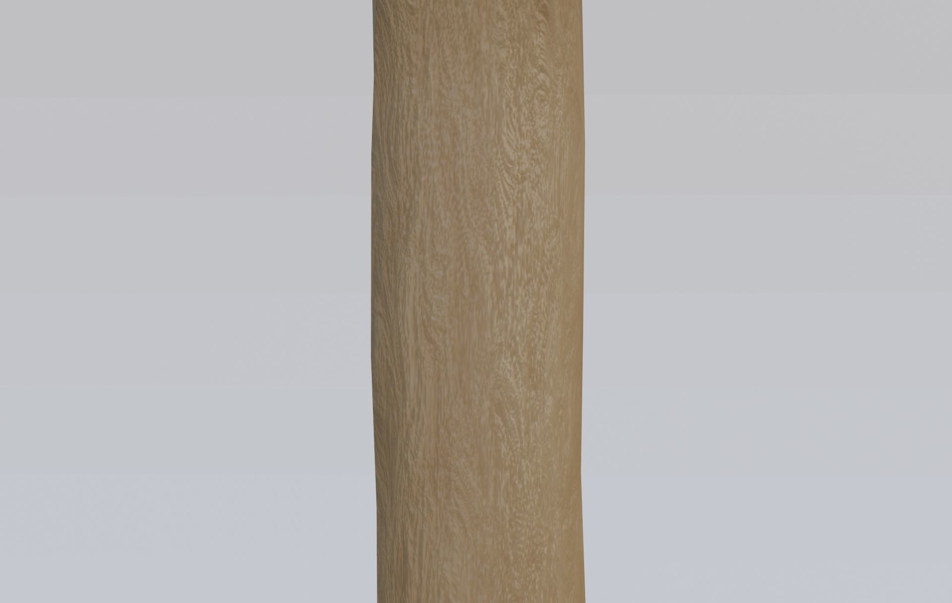 low-poly PBR sledgehammer axe with cross Low-poly 3D model_16