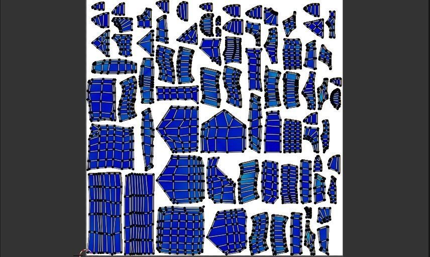 low-poly PBR sledgehammer axe with cross Low-poly 3D model_20