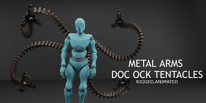doc ock arms  3D model