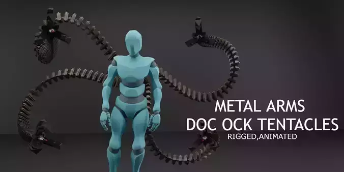 doc ock arms  3D model