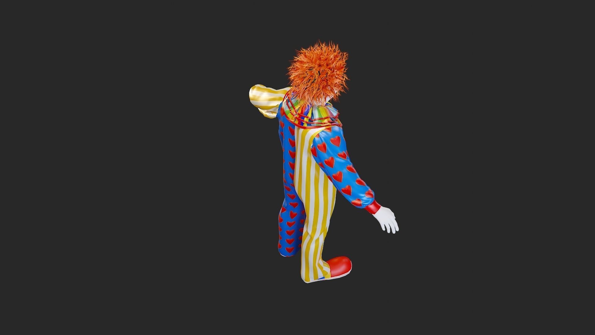 Clown Male ACC2130 Tpose 3D model_21