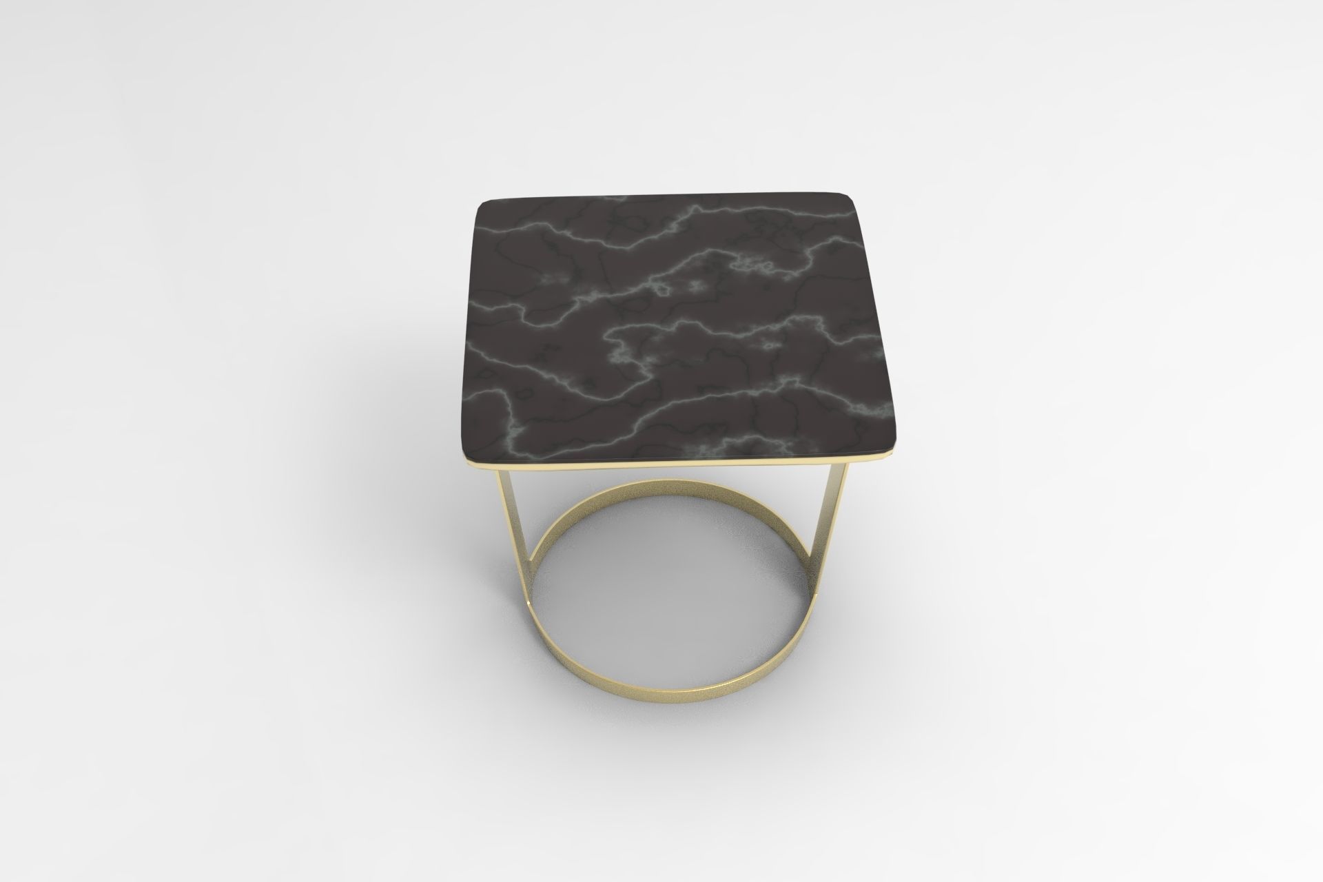 Levity Side Table Low-poly 3D model_4