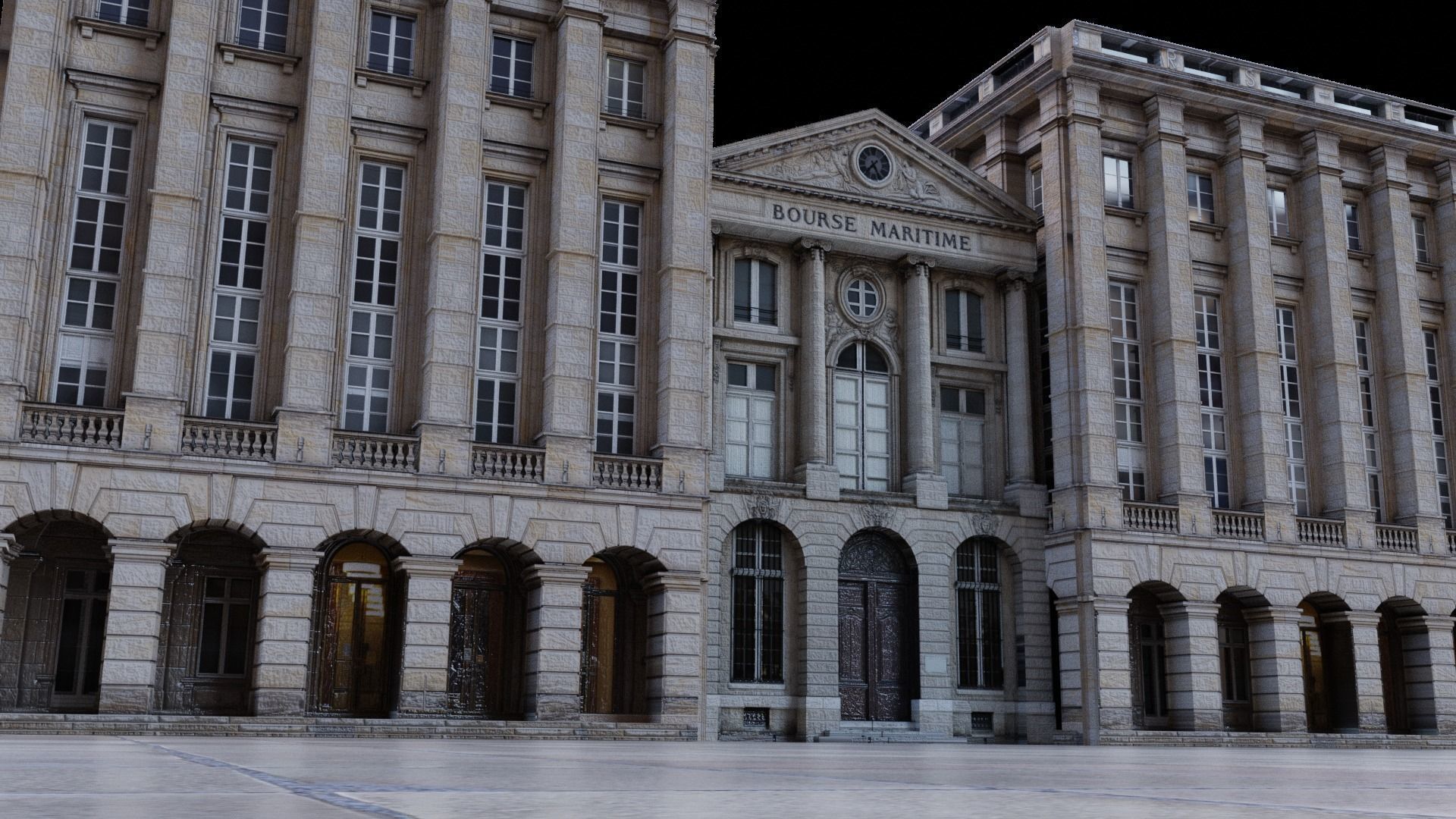 European Buildings Parisian Buildings 3D model_5