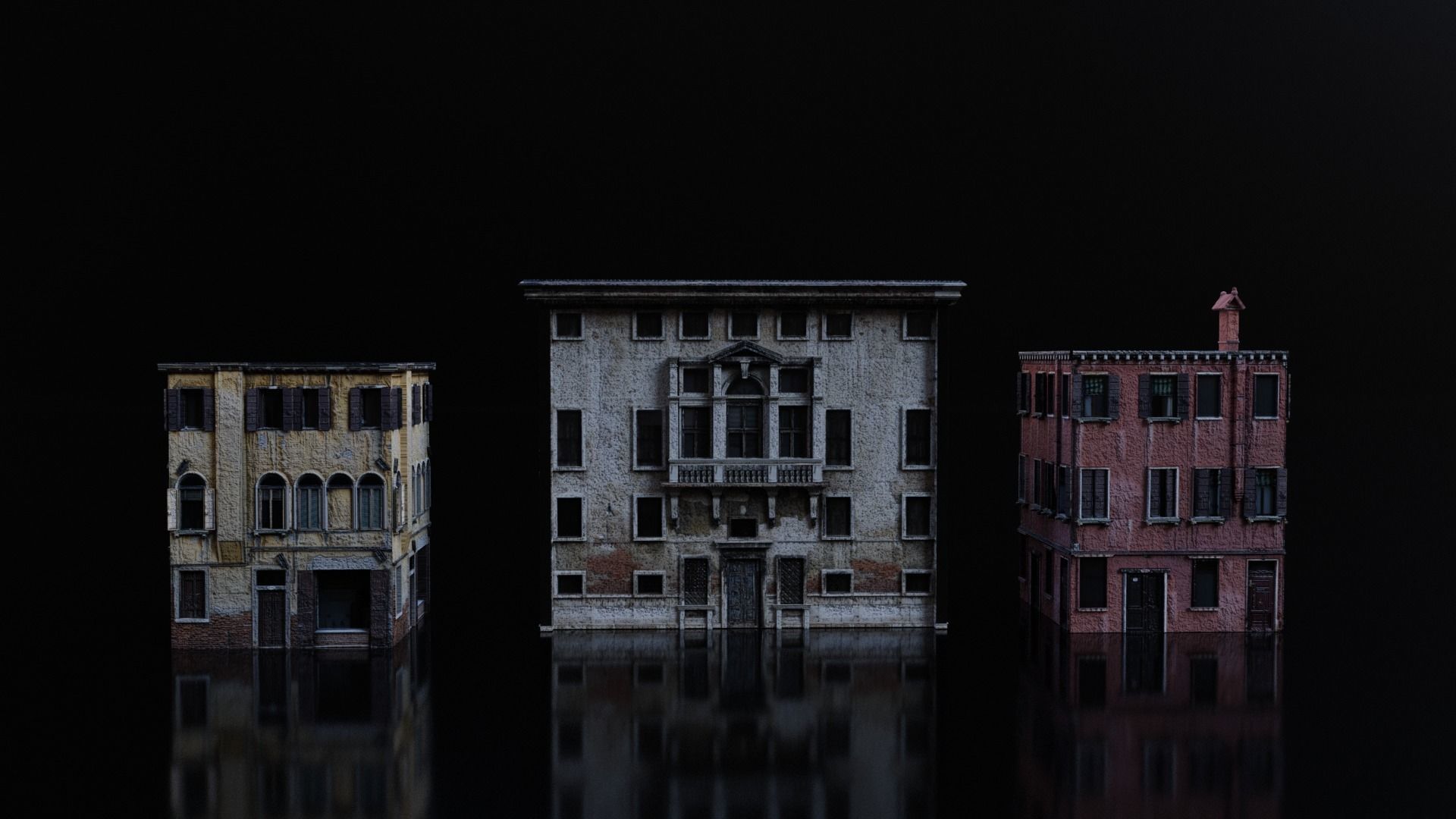 European Buildings Parisian Buildings 3D model_8