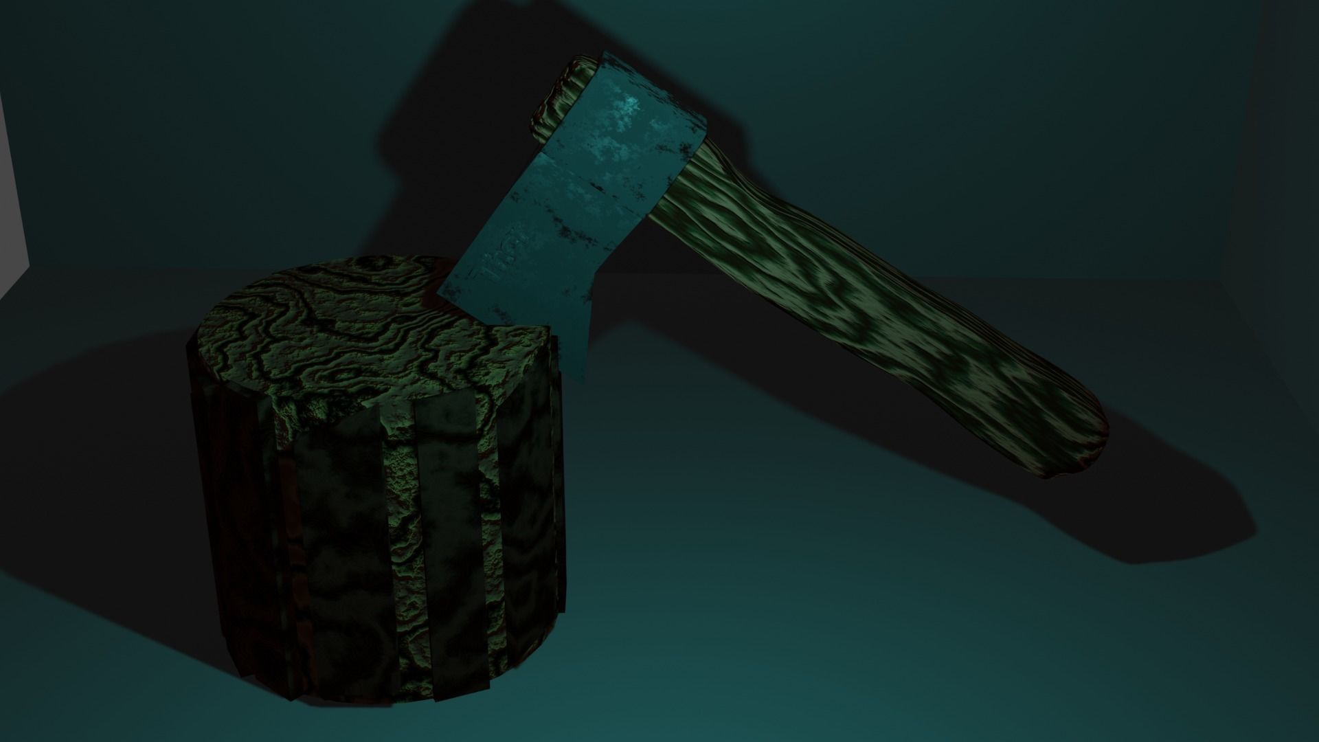 Old Axe 3D model_1