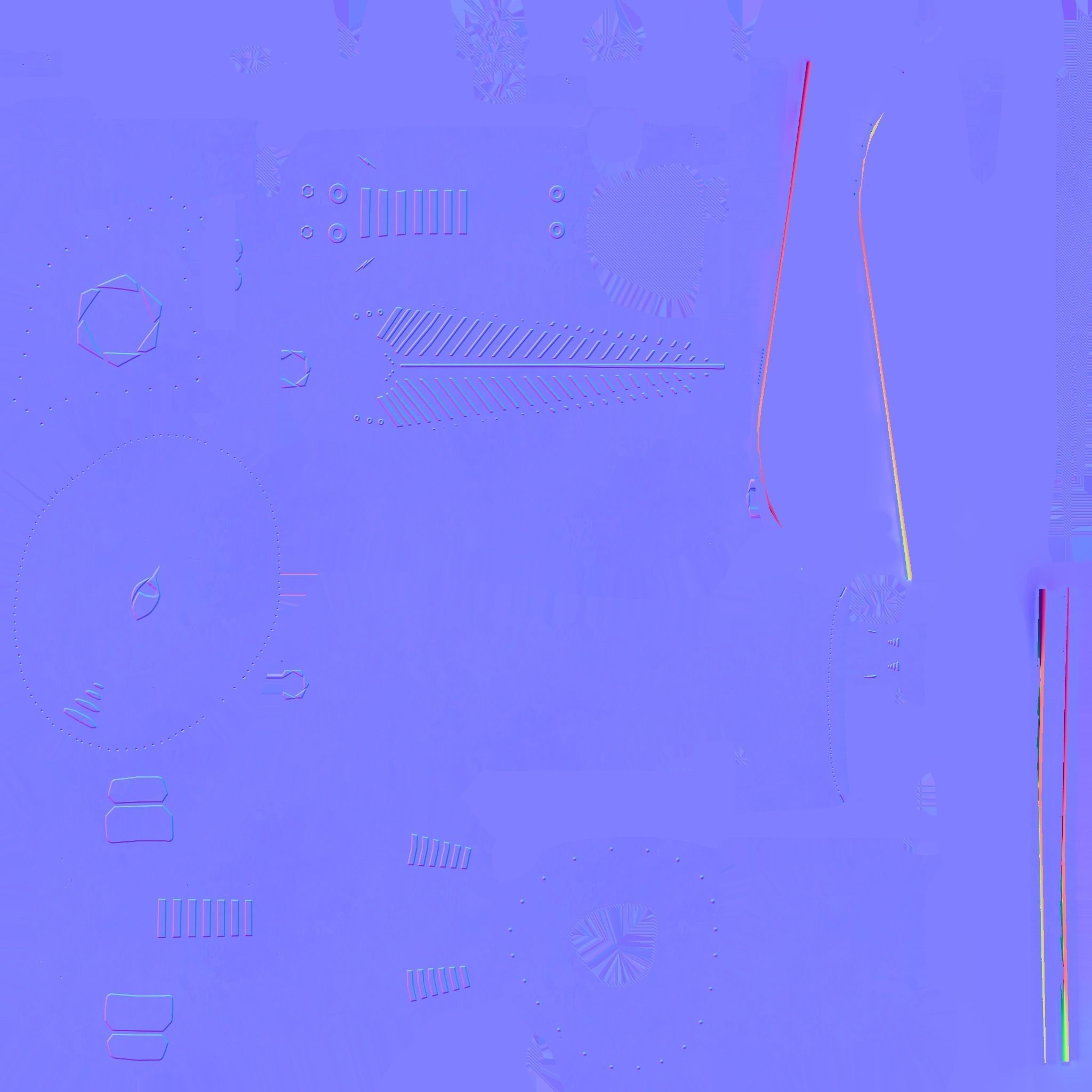 Insect Robot F02 Dark Steel - SciFi Character Design Low-poly 3D model_24