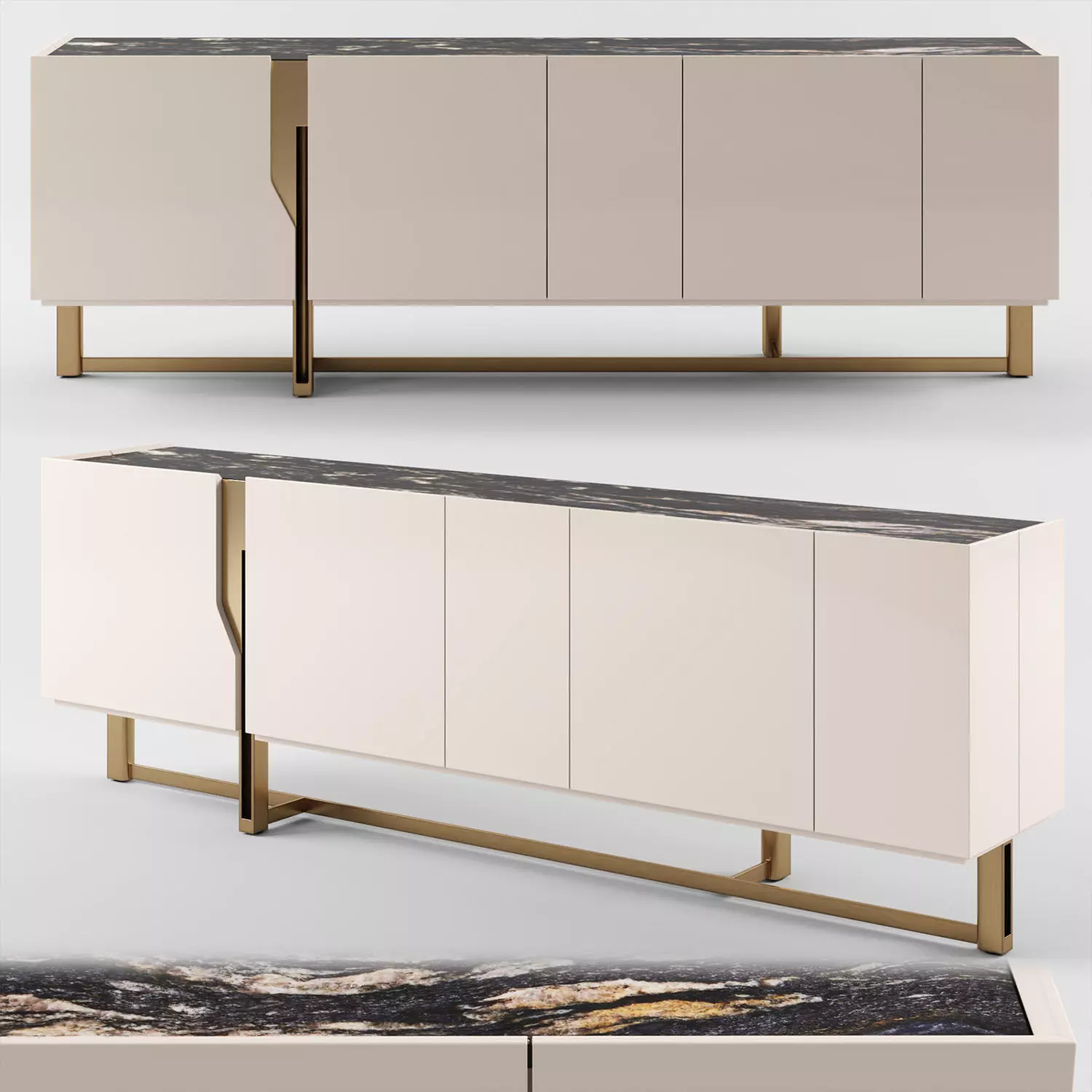 Cantori Mirage Sideboard 3D model