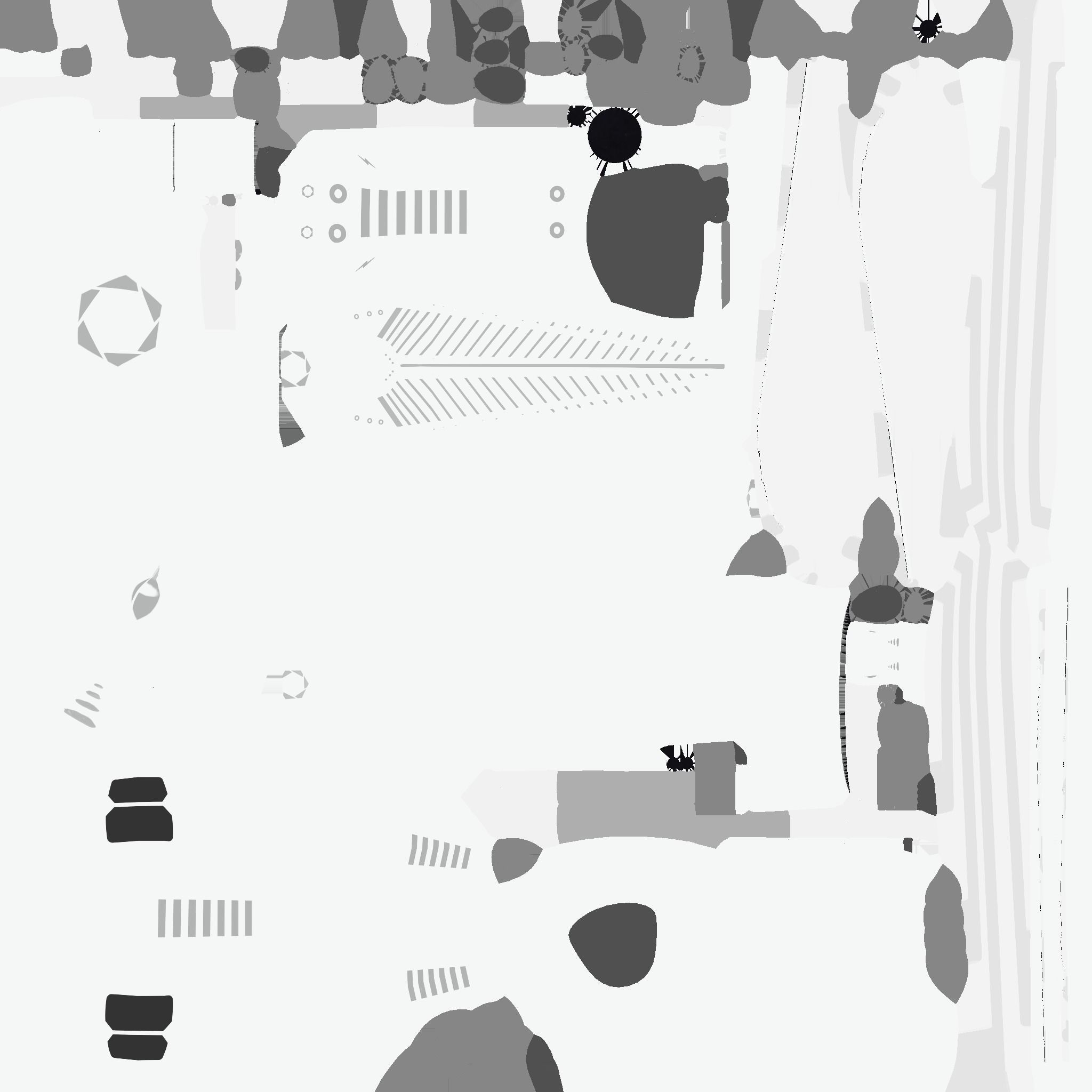 Insect Robot F05 Aluminum - SciFi Character Design Low-poly 3D model_20