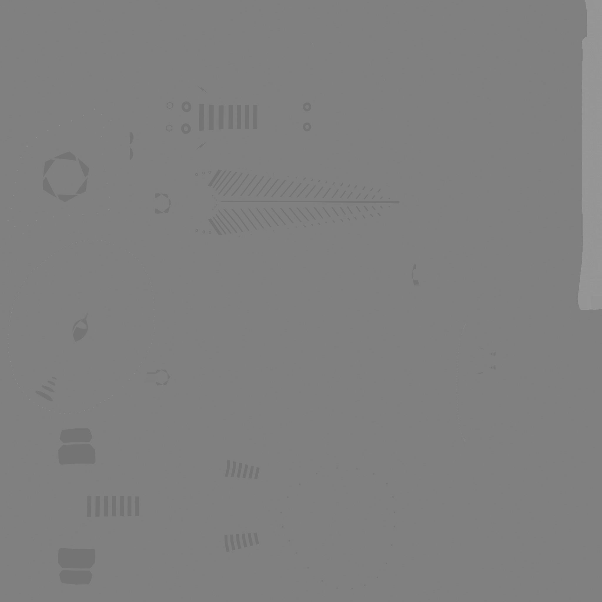 Insect Robot F05 Aluminum - SciFi Character Design Low-poly 3D model_22