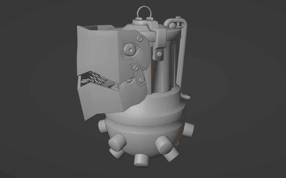 Arcane Jinx s Grenade Free low-poly 3D model_14