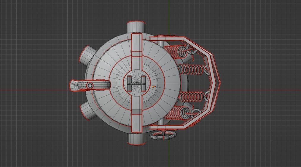 Arcane Jinx s Grenade Free low-poly 3D model_24