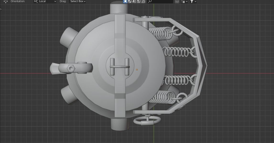 Arcane Jinx s Grenade Free low-poly 3D model_15