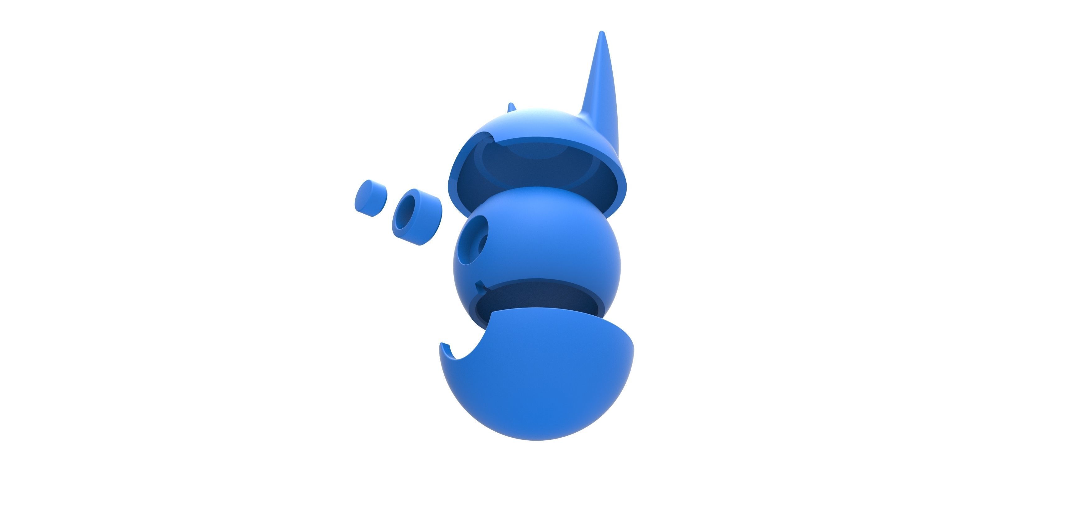 Batman orb 3D print model_17