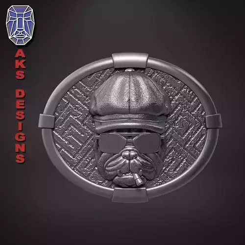 Gangster bulldog v2 Belt buckle