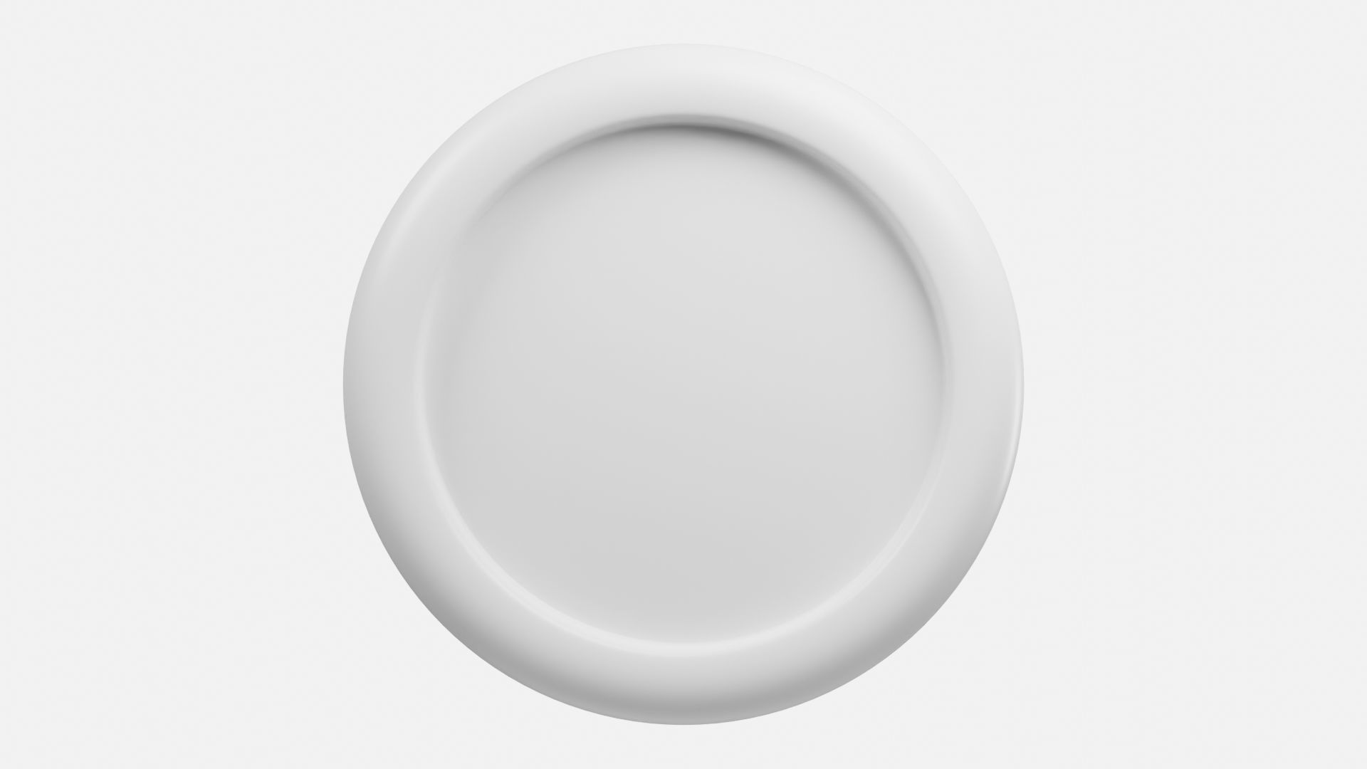 TRX or Tron Silver Crypto Coin with cartoon style 3D model_3