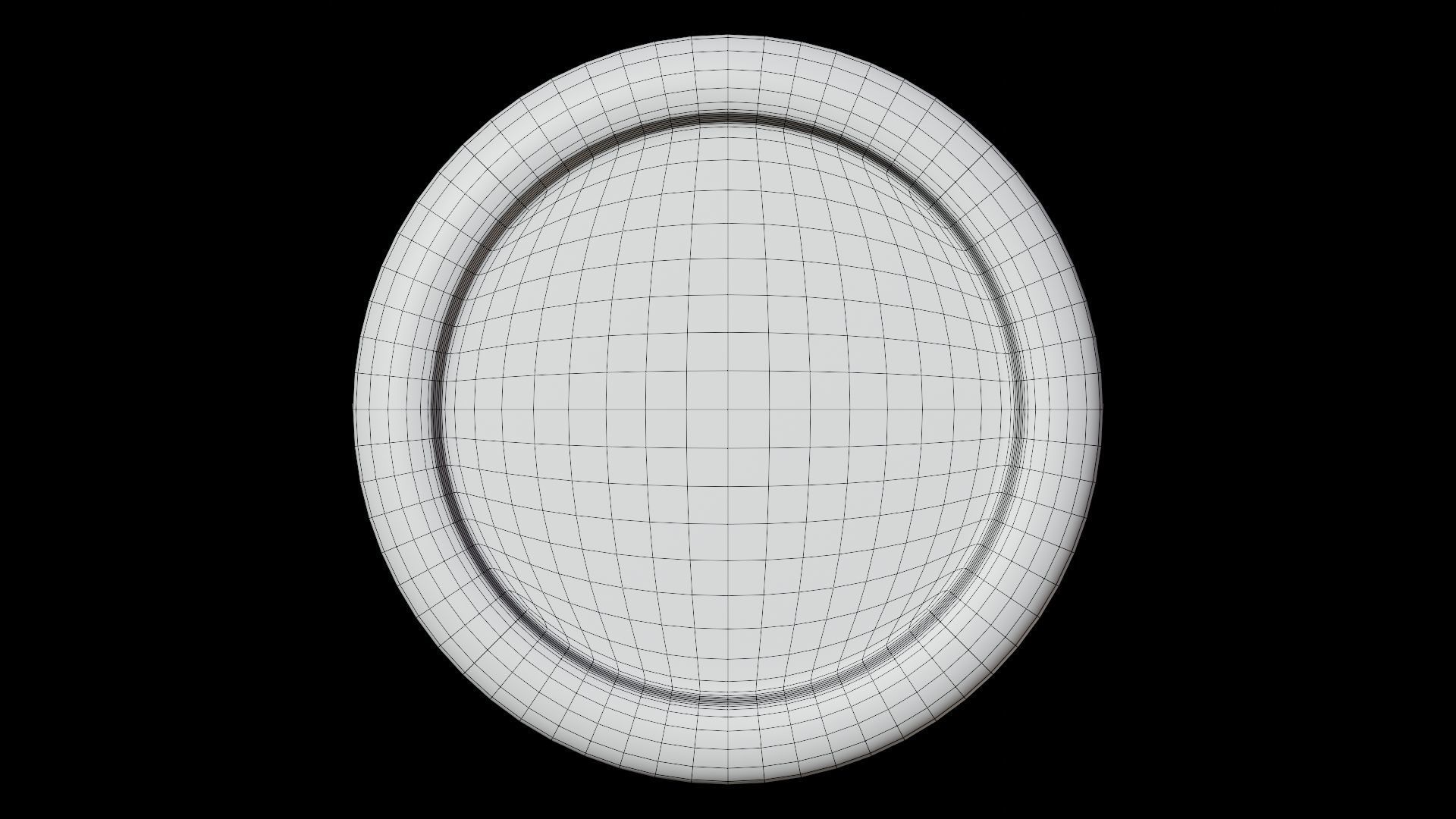 TRX or Tron Silver Crypto Coin with cartoon style 3D model_8