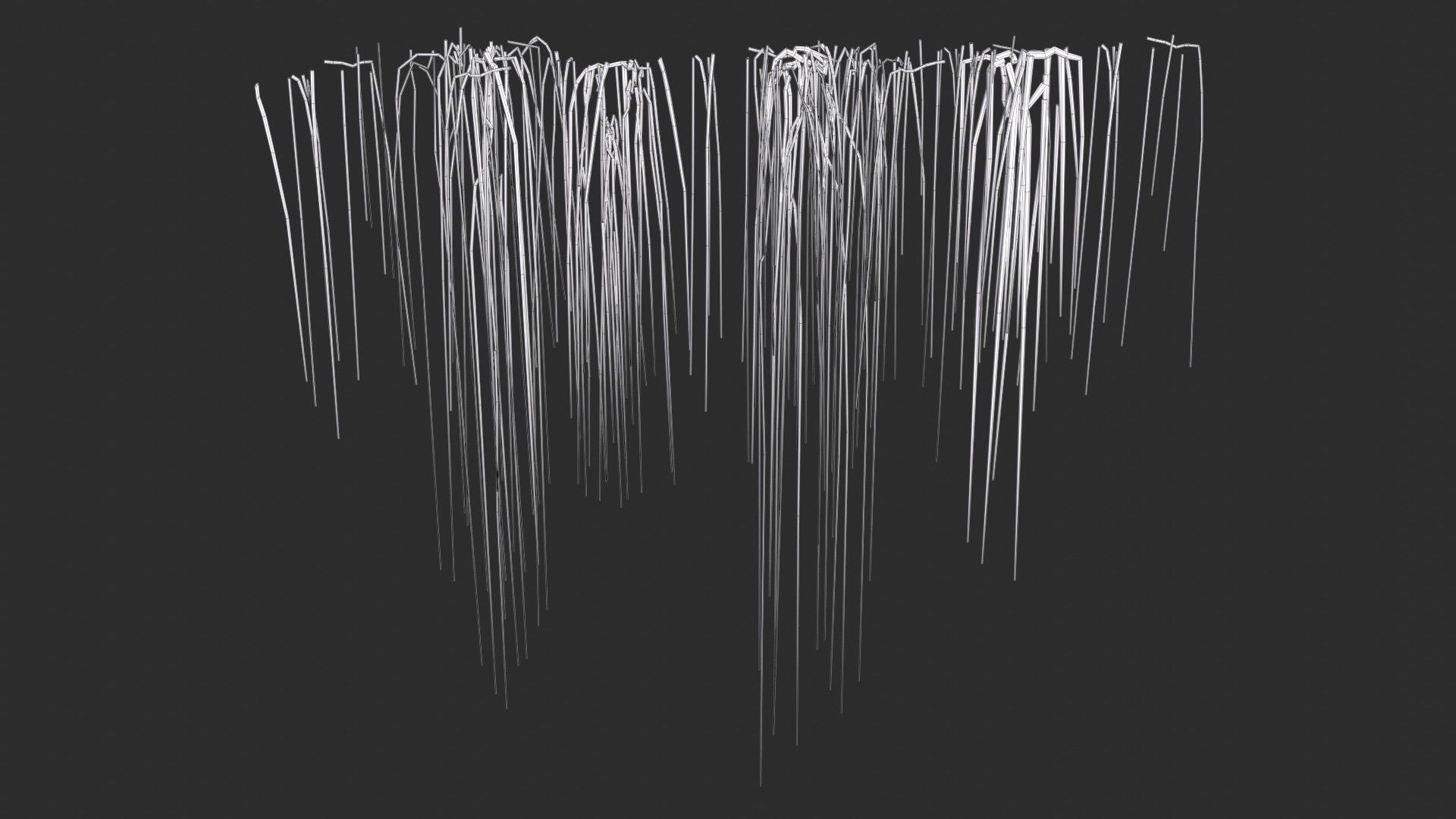 Root Vines Fall Low-poly 3D model_17