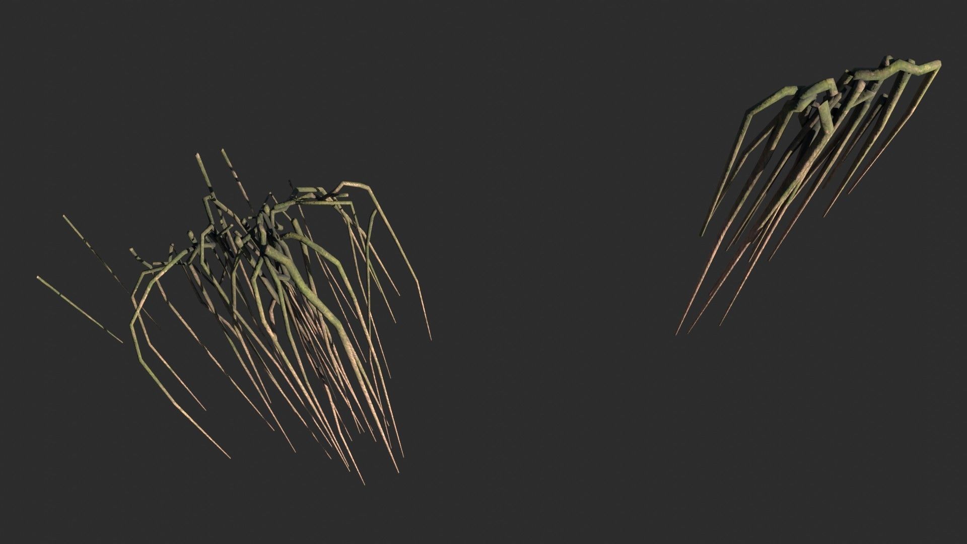 Root Vines Fall Low-poly 3D model_7