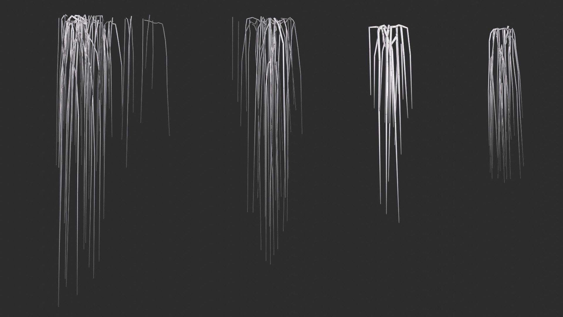 Root Vines Fall Low-poly 3D model_14