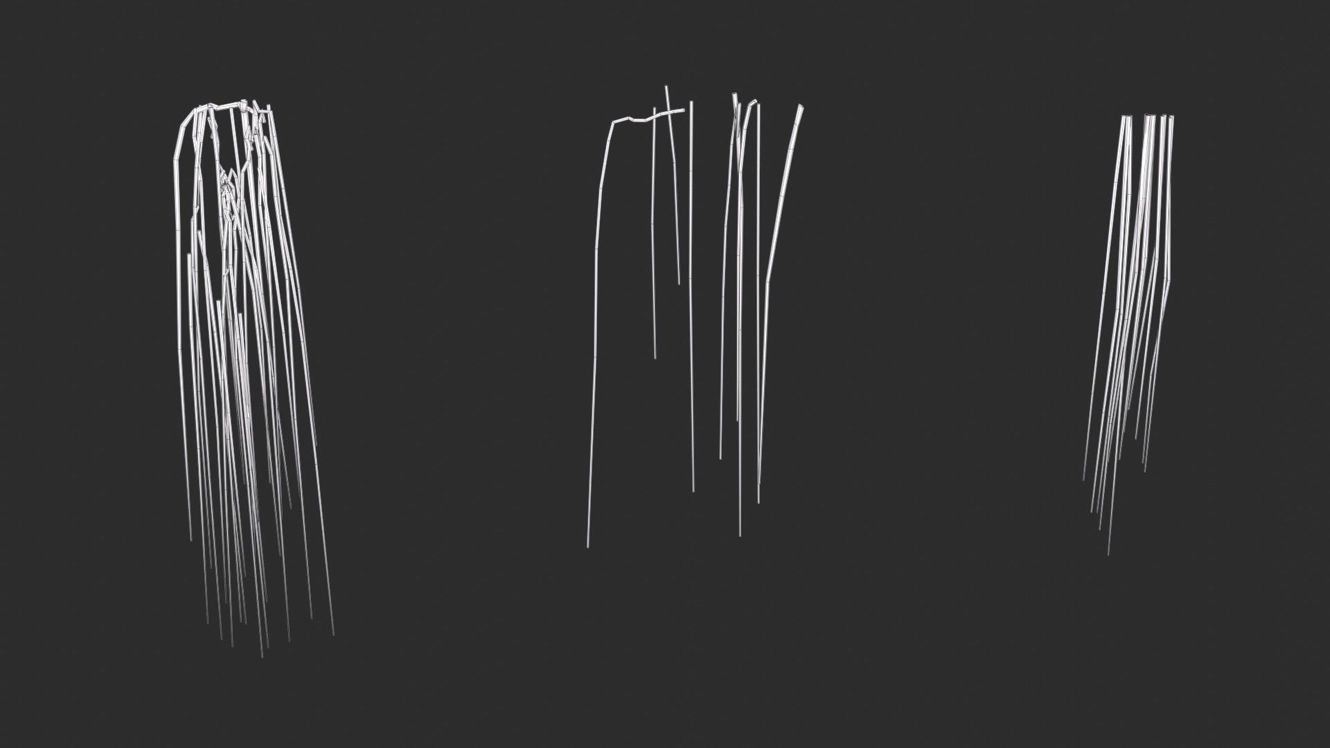 Root Vines Fall Low-poly 3D model_13