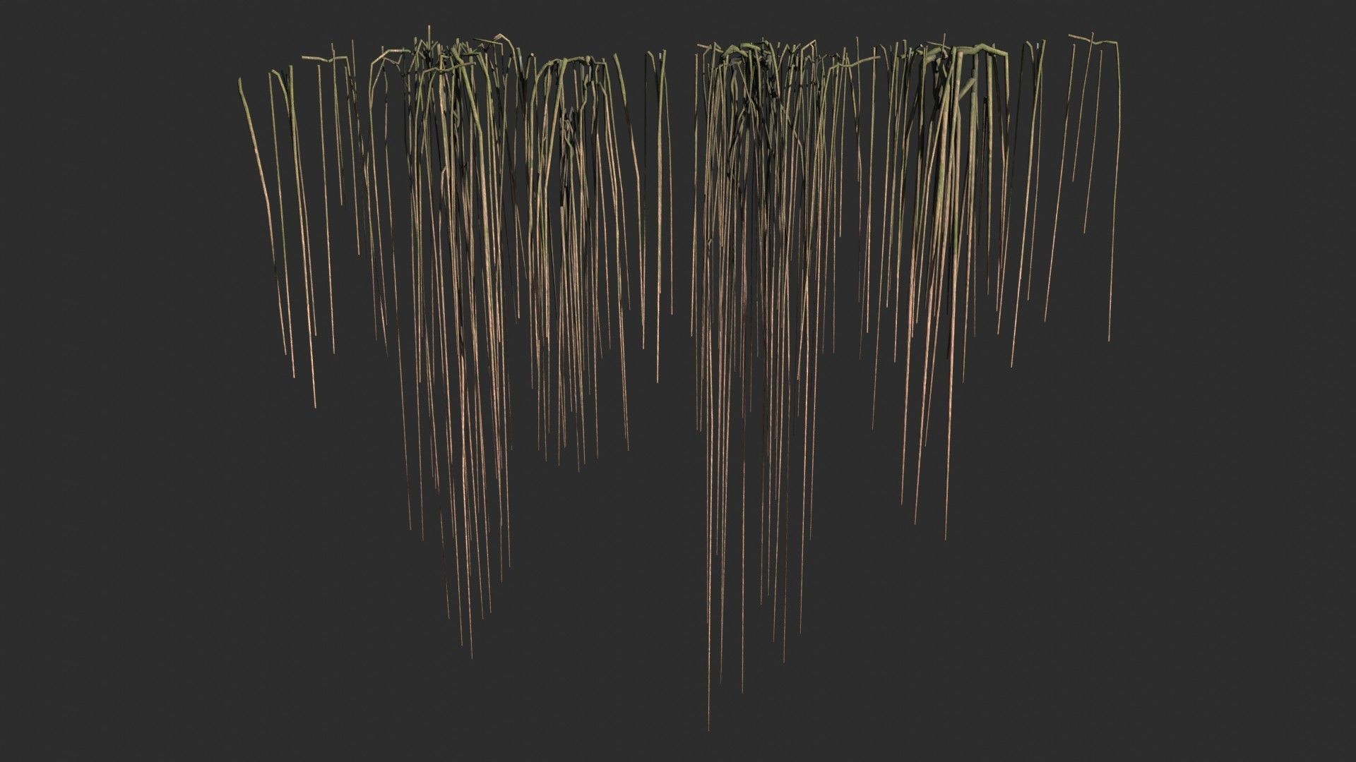 Root Vines Fall Low-poly 3D model_8