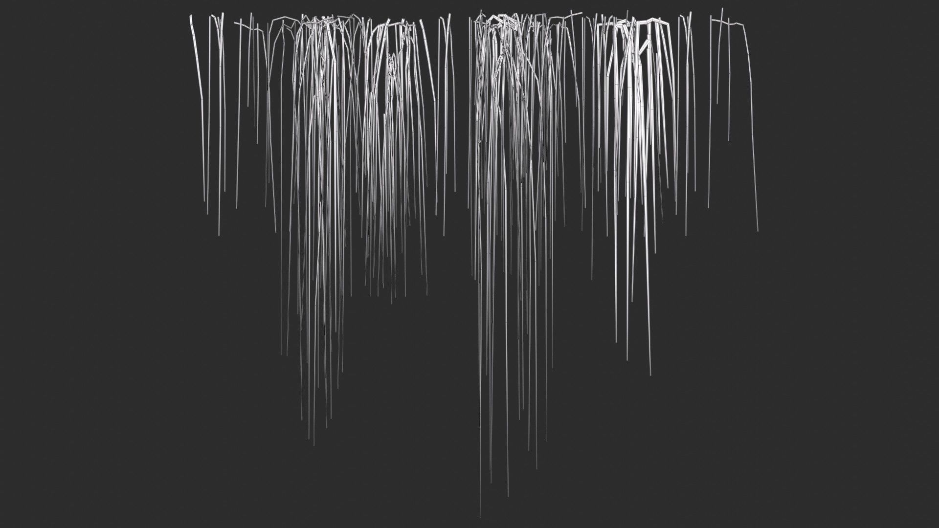 Root Vines Fall Low-poly 3D model_10