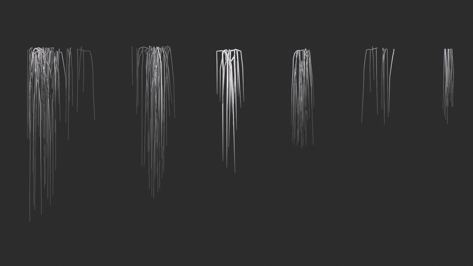 Root Vines Fall Low-poly 3D model_11