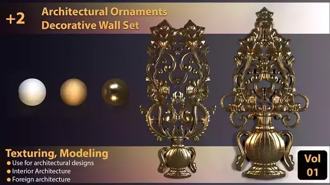 20 Architectural Ornaments 