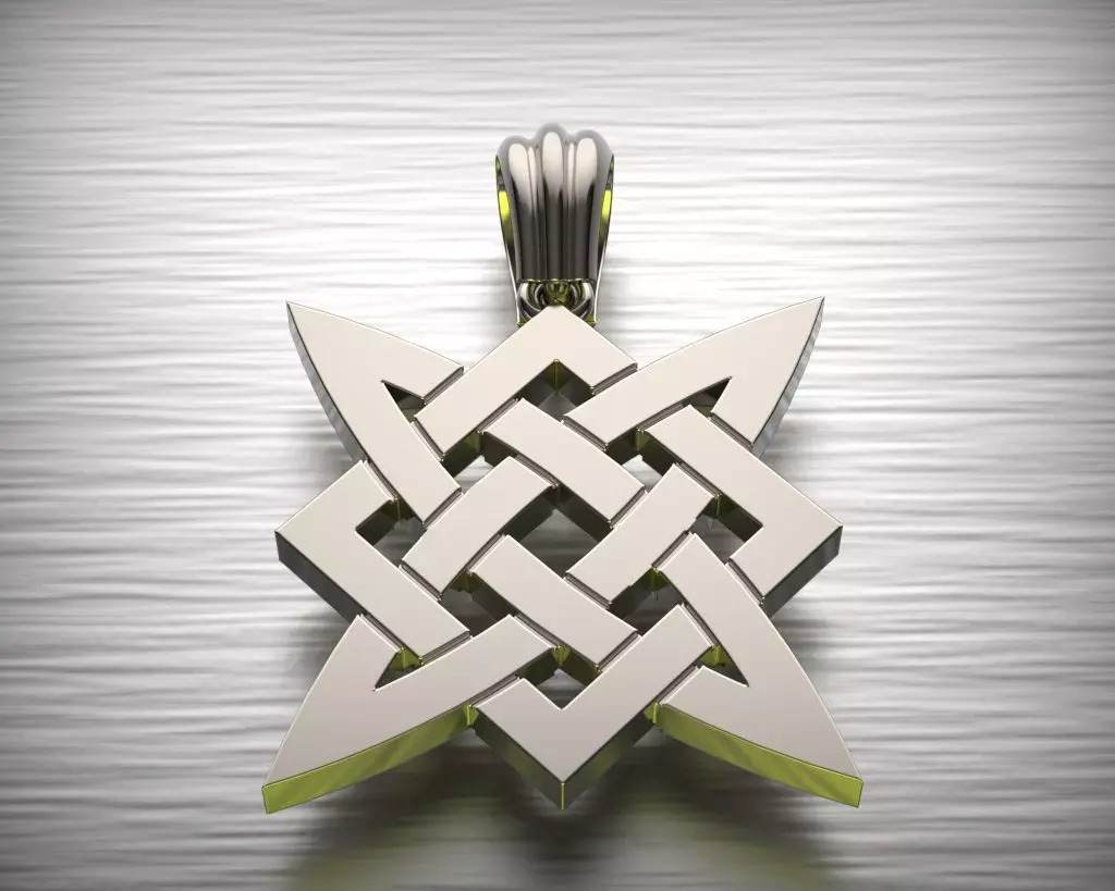 Pendant celtic knot 3D print model
