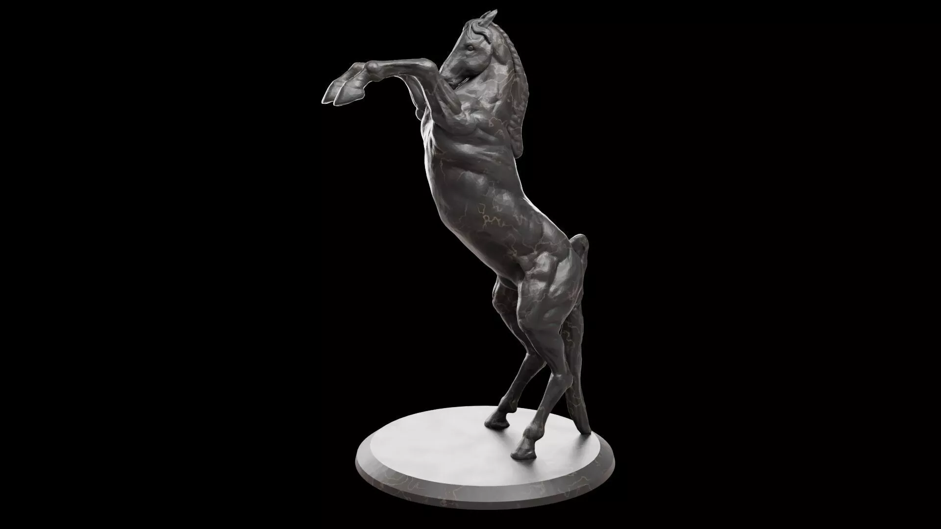 Horse sculpture 3d print 3D print model