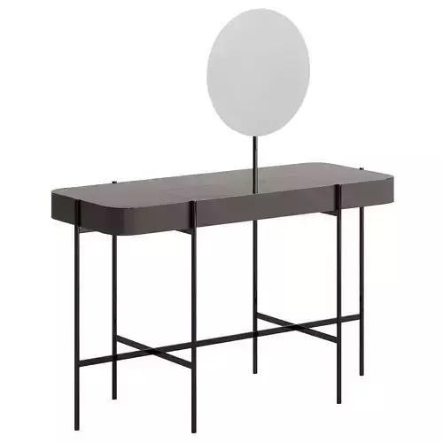 Caillou Console Table by Liu Jo Living Collection with Mirror 3D model